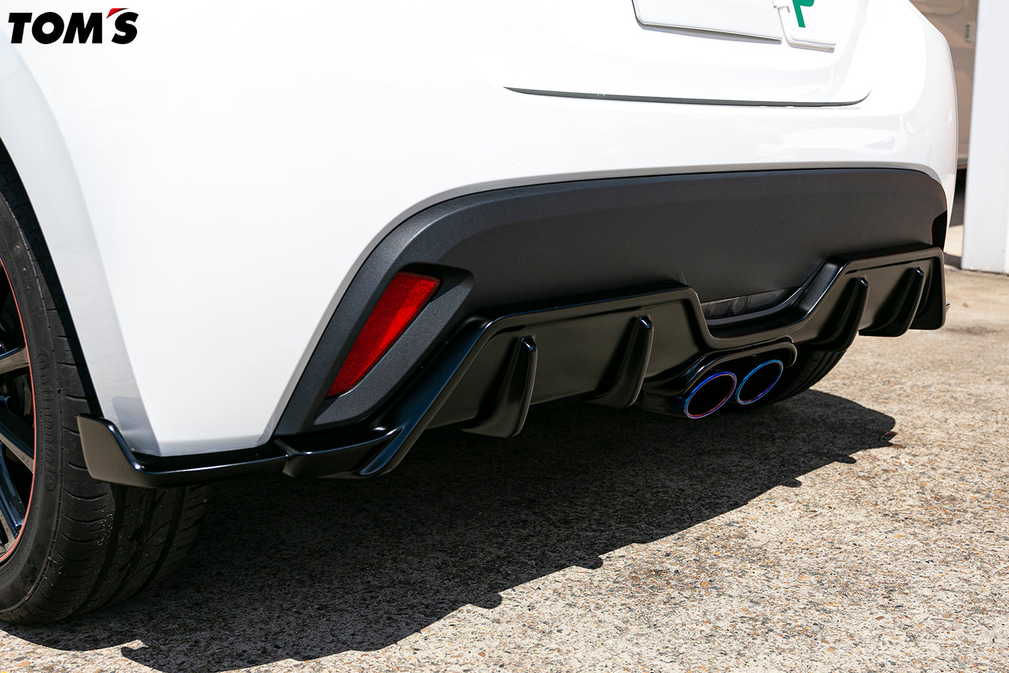 Toms Racing 2020+ Toyota Yaris Rear Under Diffuser **unpainted**
