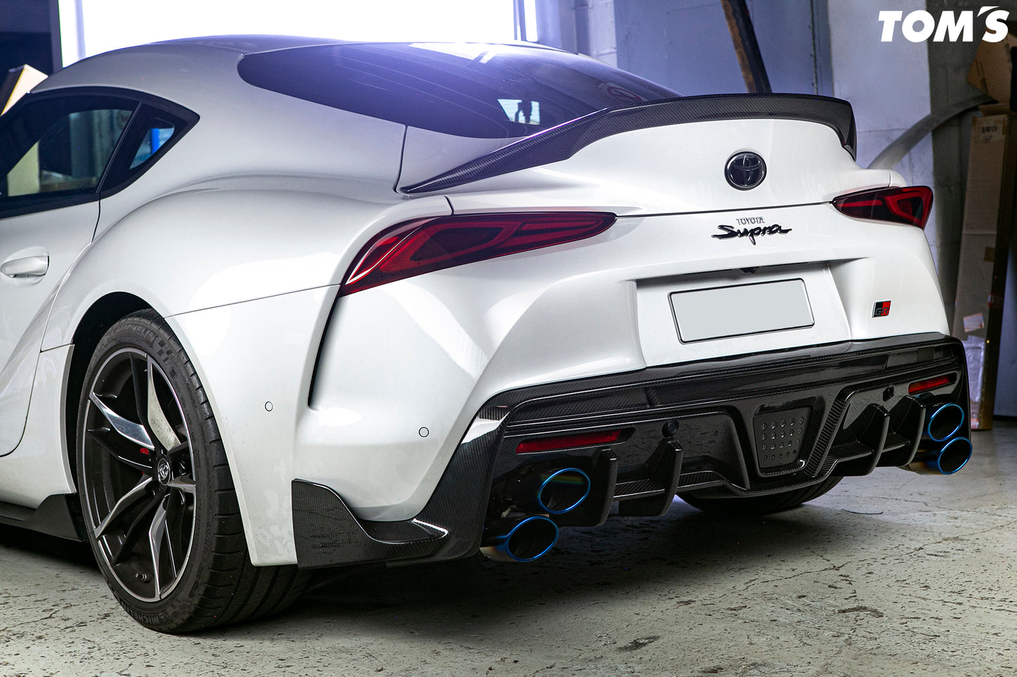 A90 Supra Toms Full Carbon Lip Kit