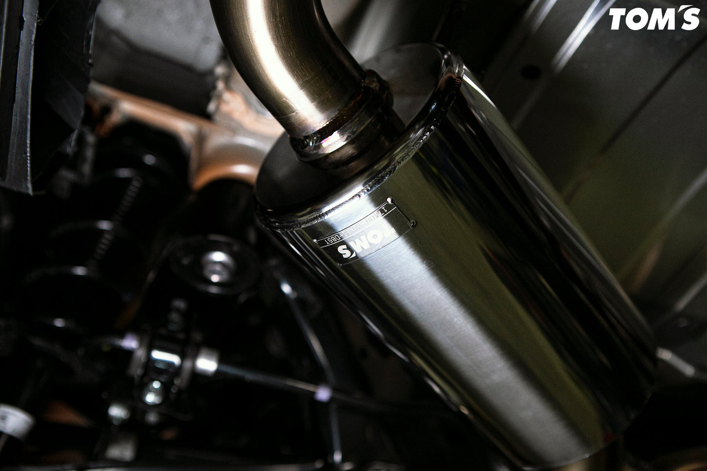 Toms Exhaust for GR86 Dual Tip Titanium Tip