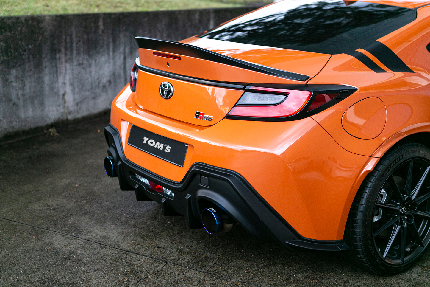 GR86 Rear under diffuser