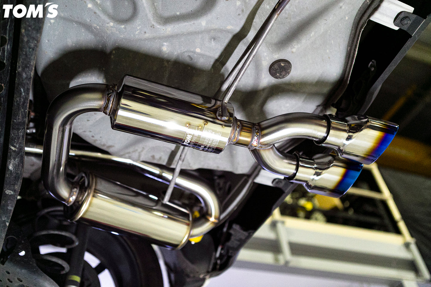 Toms Racing Barrel Exhaust for 2020+ Toyota Yaris
