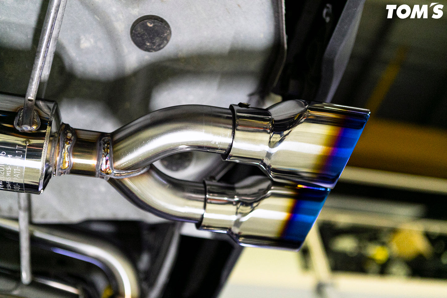 Toms Racing Barrel Exhaust for 2020+ Toyota Yaris