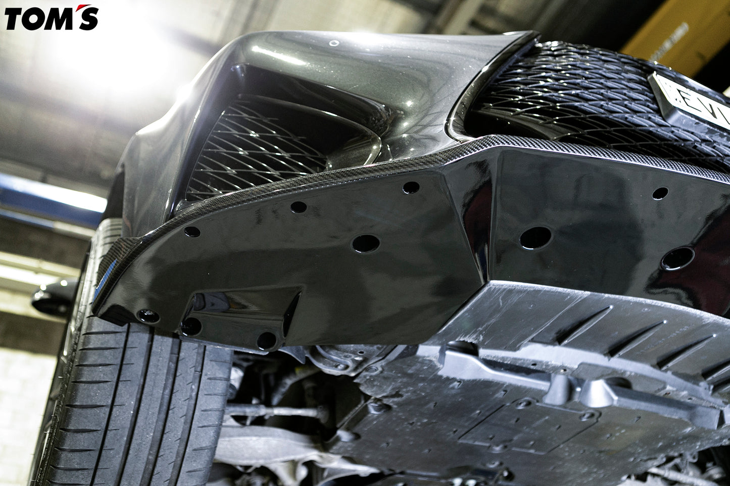 Toms Racing Front Diffuser For Lexus GSF