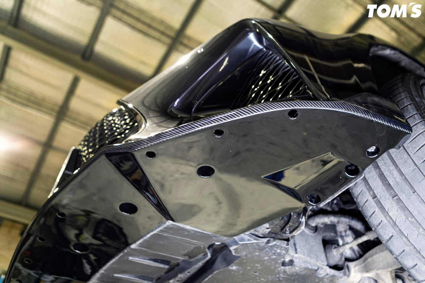 Toms Racing Front Diffuser For Lexus GSF
