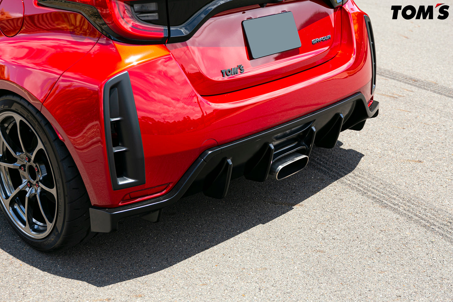 GR Yaris Centre Muffler Exhaust System TK