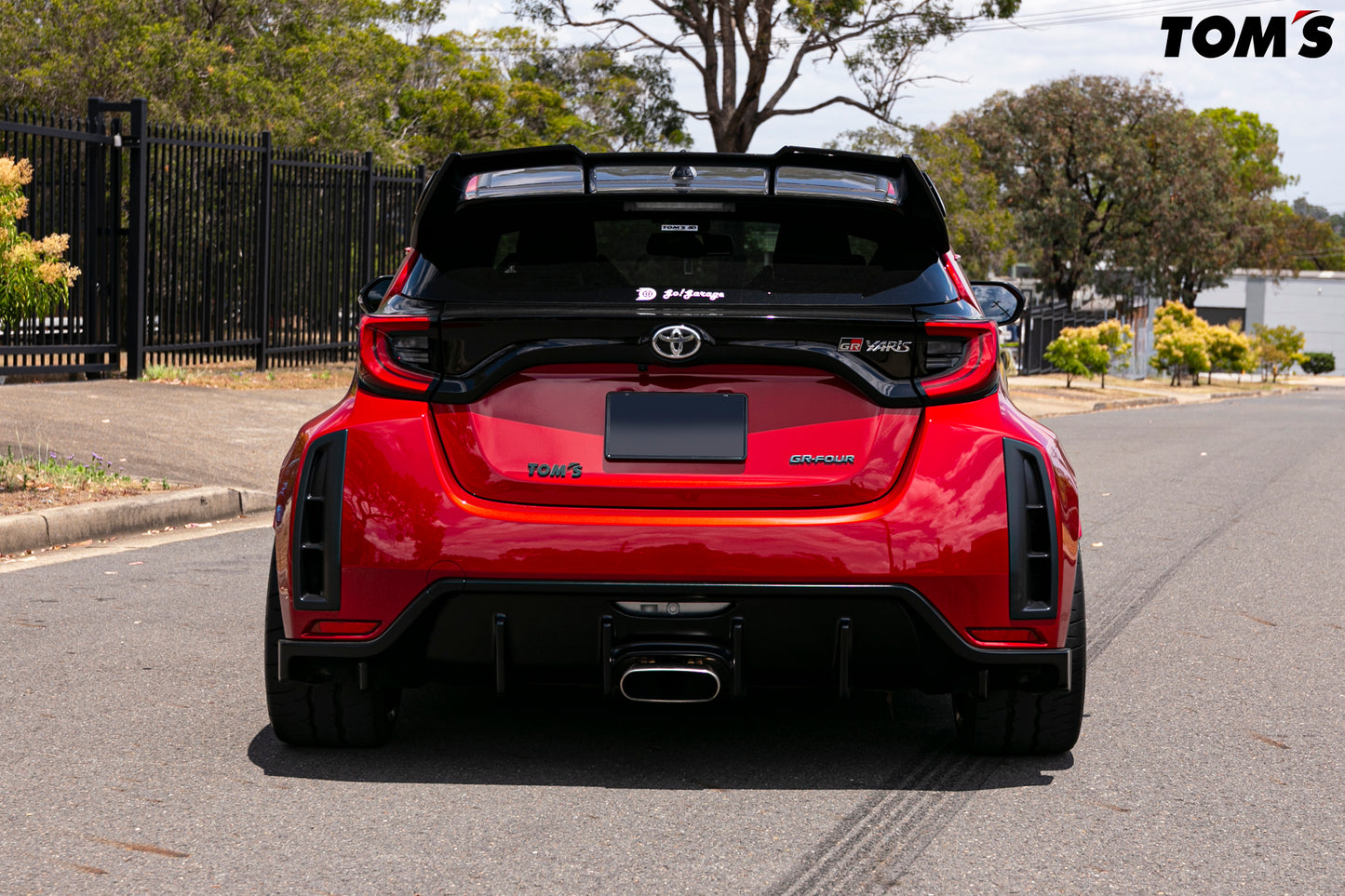 GR Yaris Centre Muffler Exhaust System TK