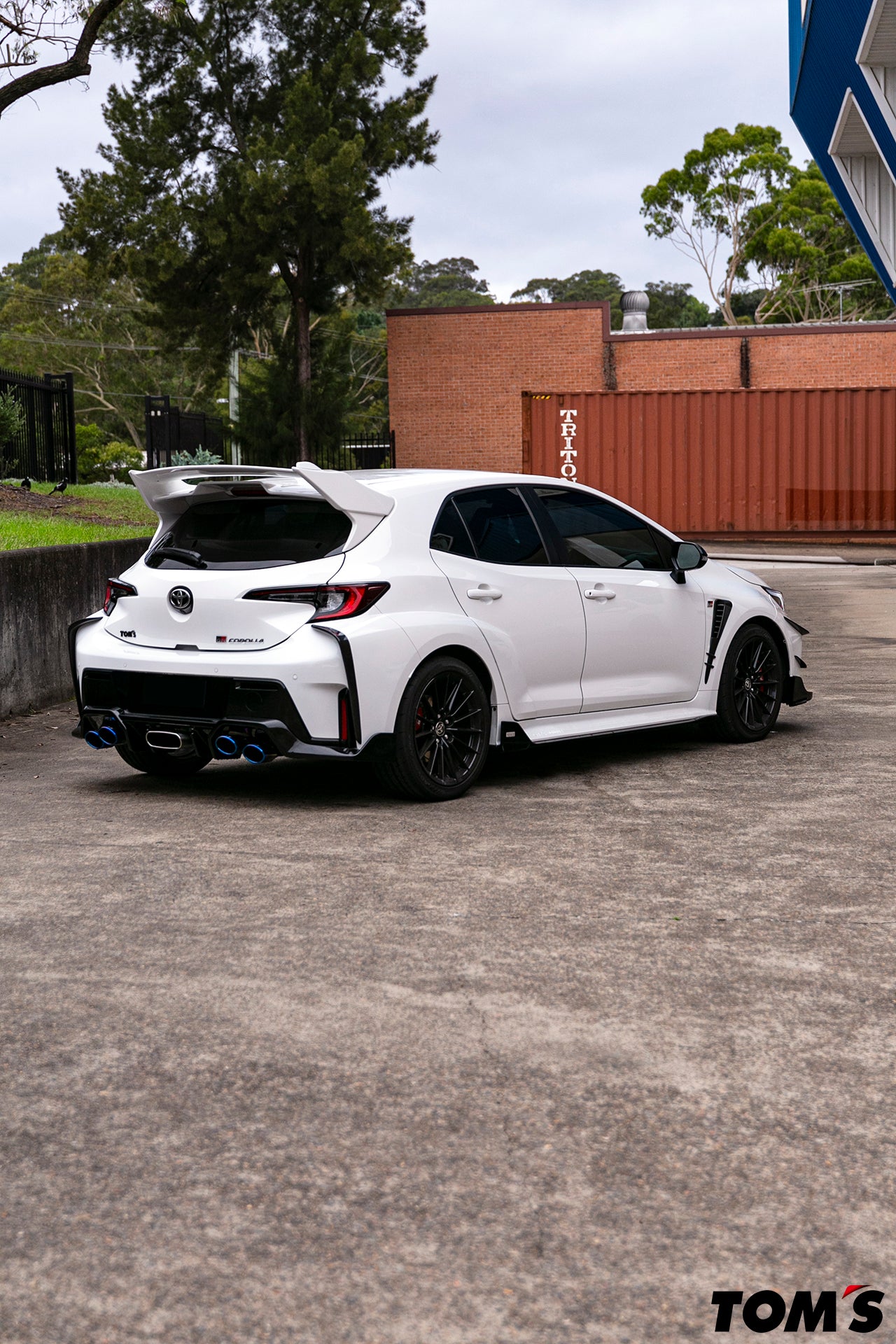 GR Corolla TK Rear Bumper Garnish