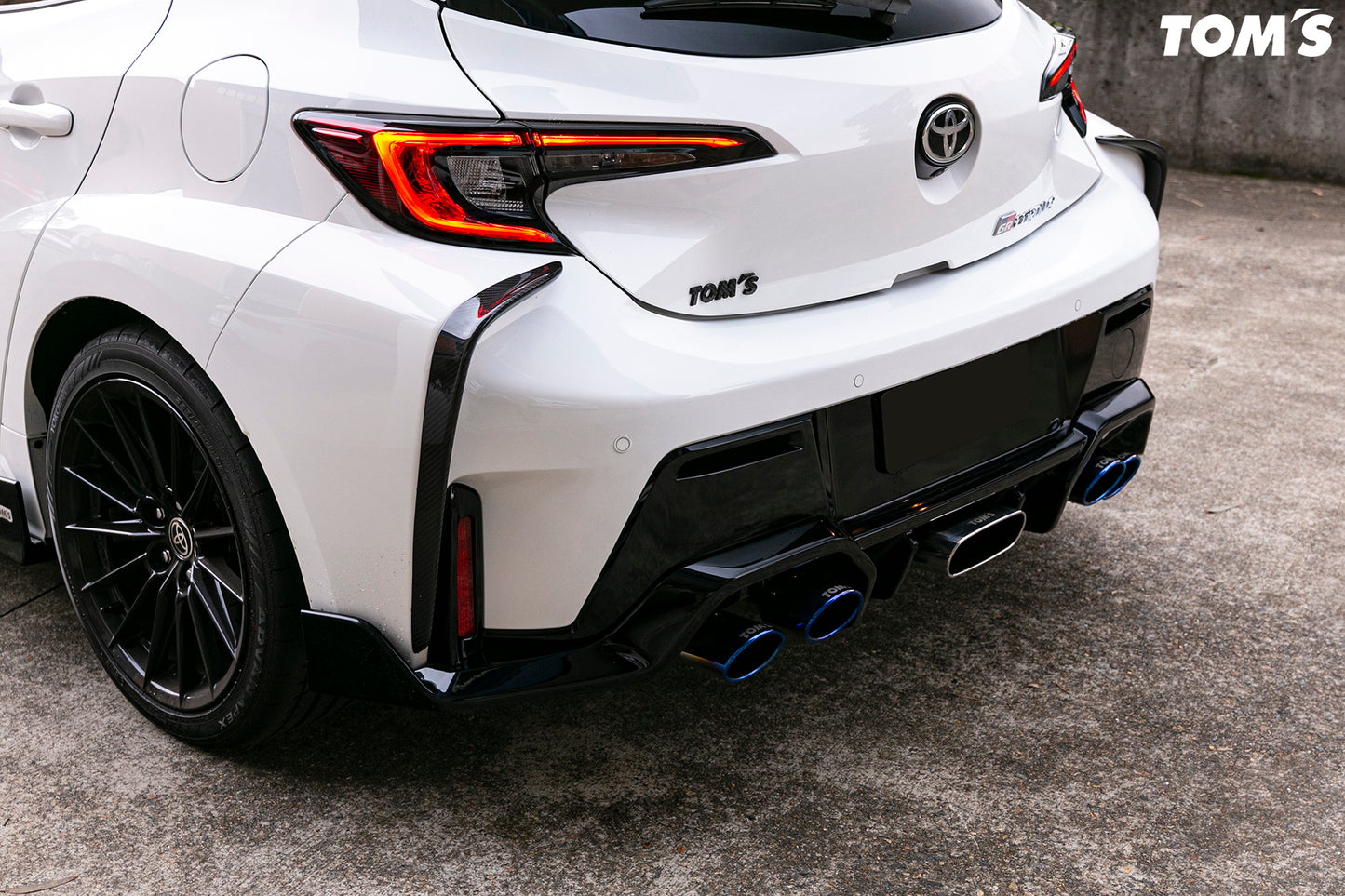 GR Corolla TK Rear Bumper Garnish