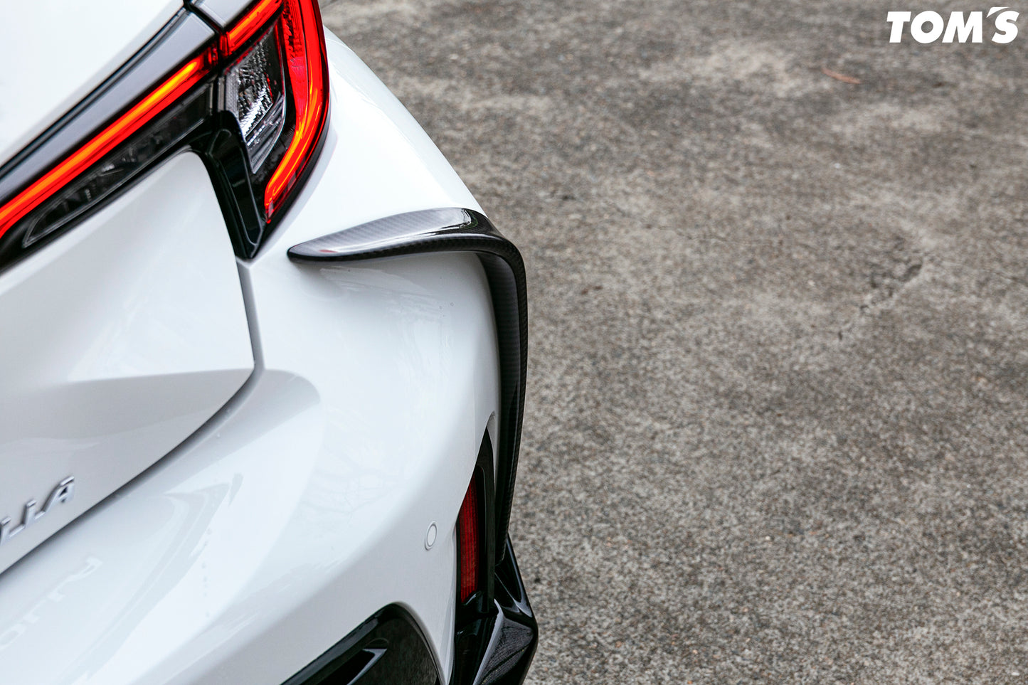 GR Corolla TK Rear Bumper Garnish