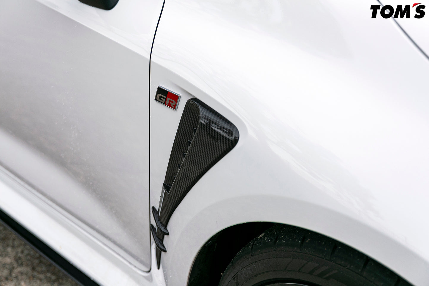 GR Corolla TK Side Fender Duct (Carbon Fibre)