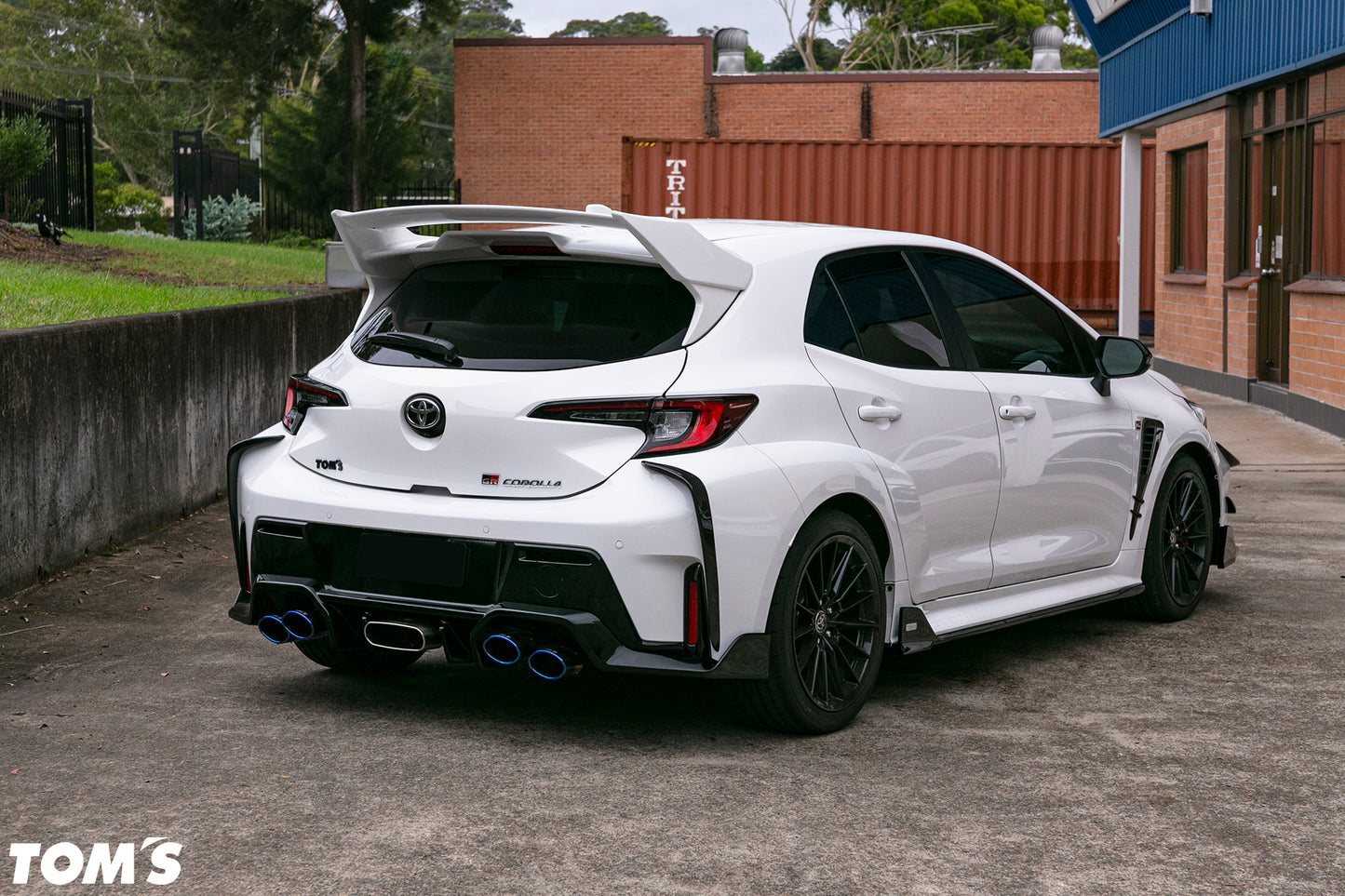 GR Corolla TK Rear Bumper Garnish