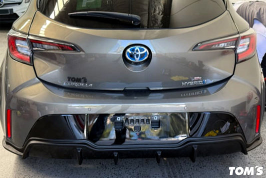 Toyota Corolla Rear Diffuser (Stock Exhaust)