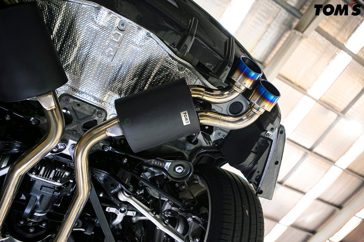 Toms Racing Barrel Exhaust For Lexus LC500/500h