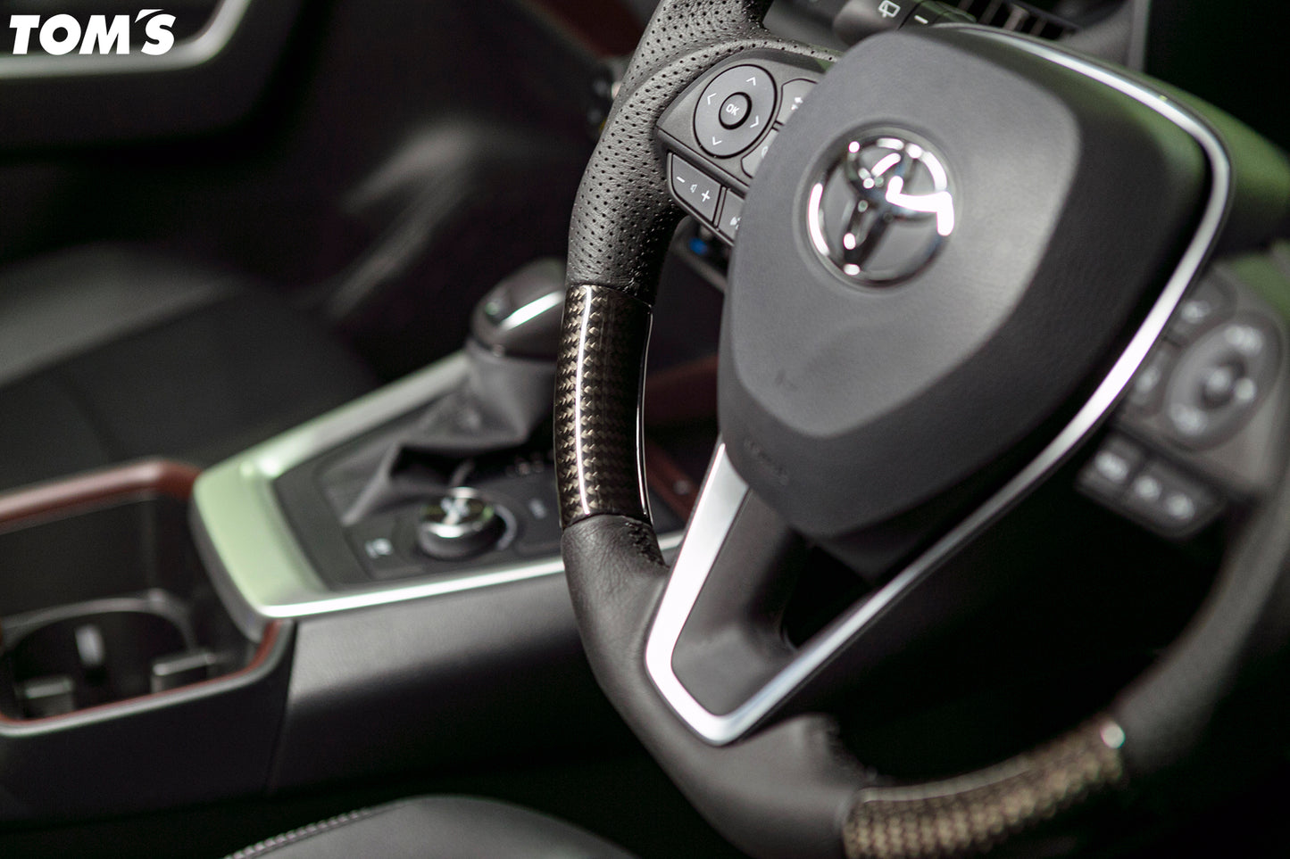 Toms Carbon Steering Wheel For Toyota