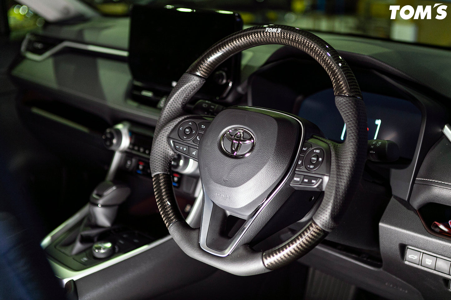Toms Carbon Steering Wheel For Toyota