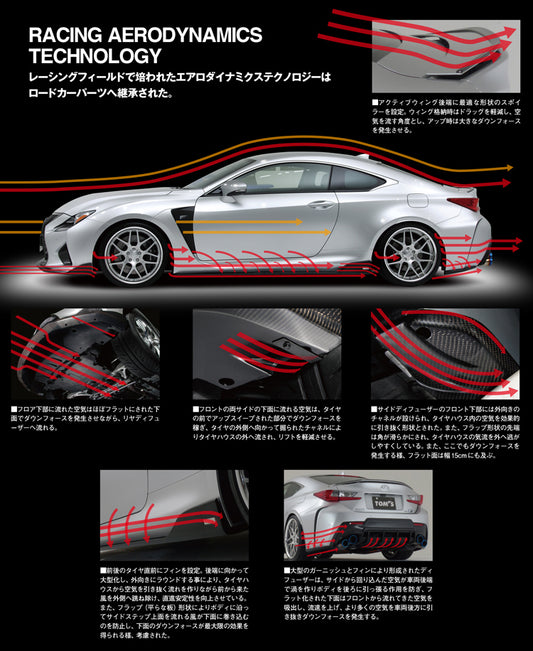 Lexus RCF Diffuser/Body Kit (FRP)
