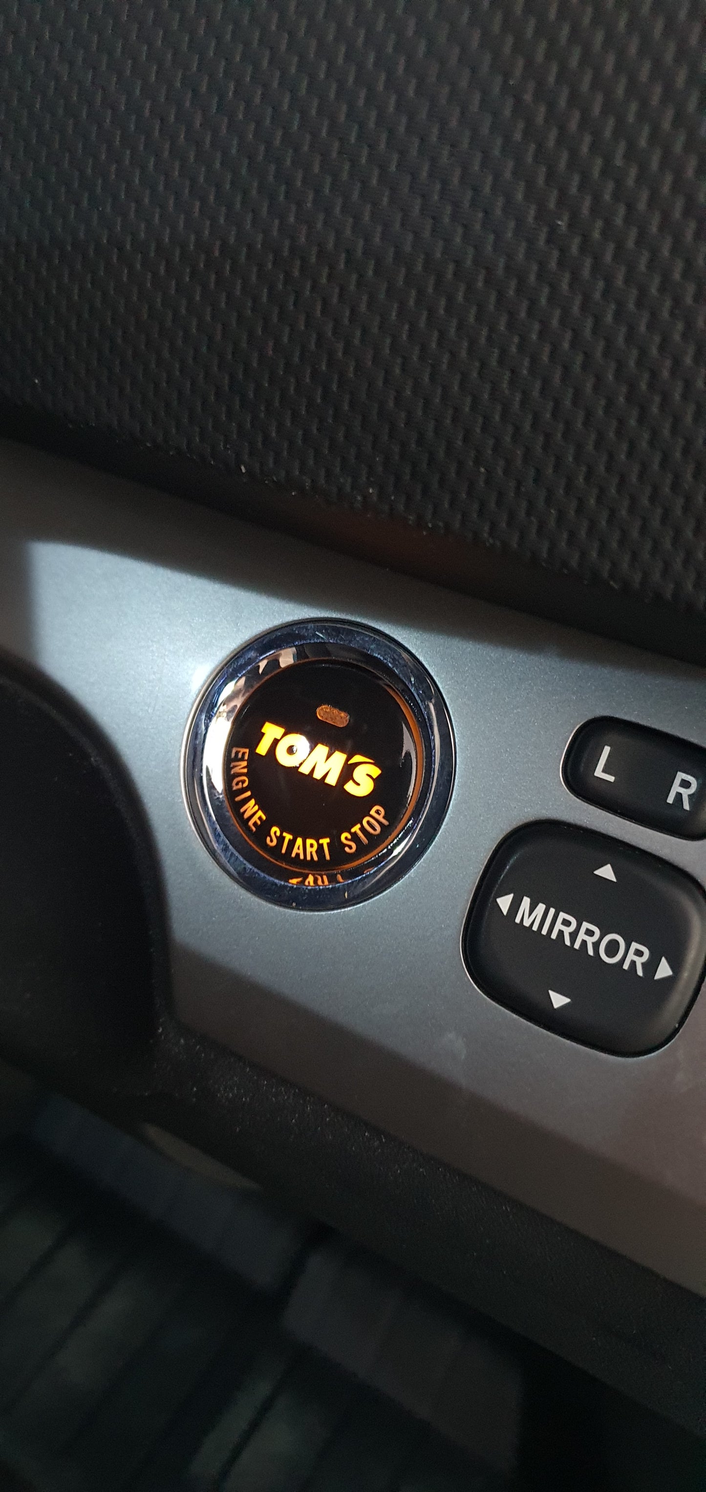 Toms Start button