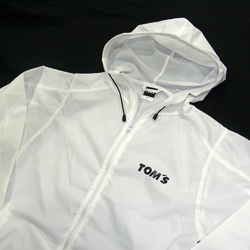 TOM'S Nylon Zip Jacket (White)