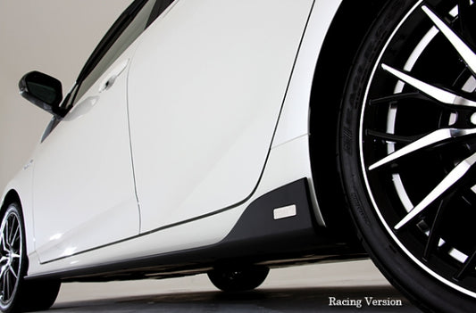 TOM'S Racing Racing Style Side Steps Unpainted - Toyota Prius 16+