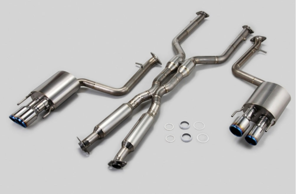 Toms All titanium full exhaust system for Lexus RCF