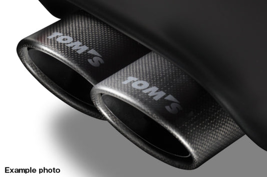 Toms Racing Barrel Exhaust Carbon Tail