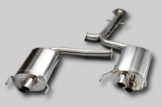 Lexus ISF Toms Barrel exhaust