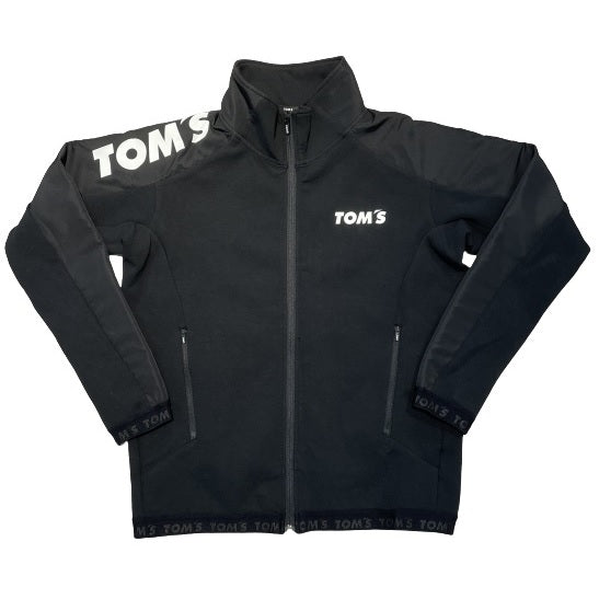 TOM'S Track Jacket (Black x Black)