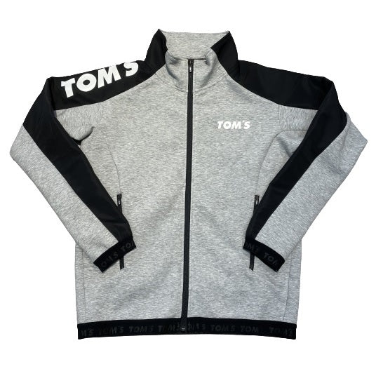 TOM'S Track Jacket (Black x Grey)