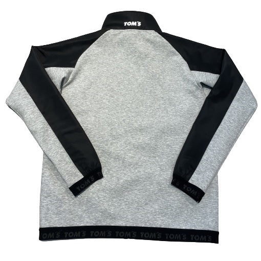TOM'S Track Jacket (Black x Grey)
