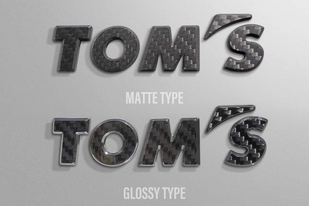 Toms Logo Emblem (Carbon Type)