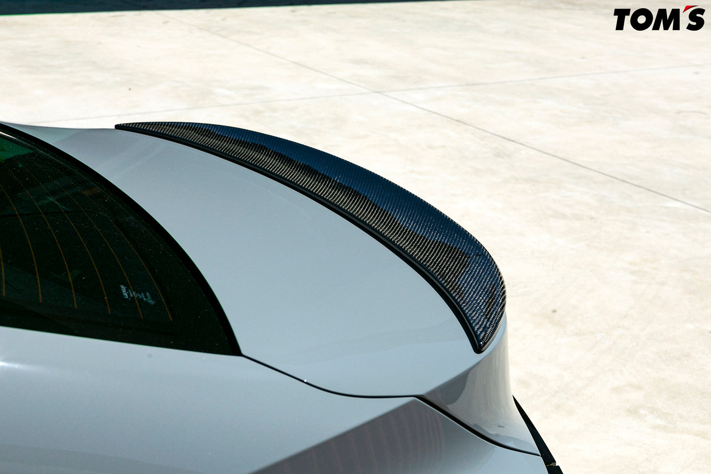 Carbon Fiber Rear Trunk Spoiler - 2021+ IS