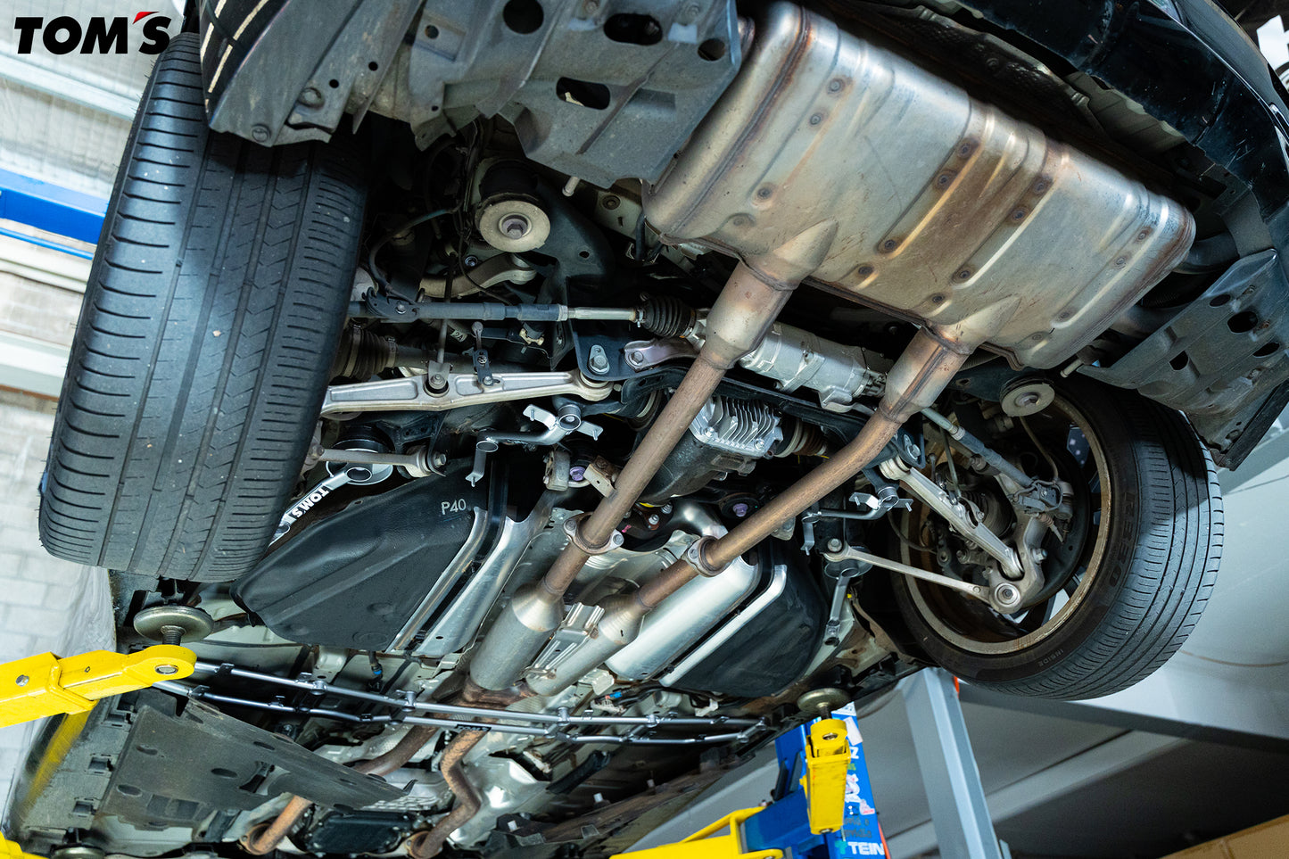 Toms Racing Lower Body Brace for Lexus LC
