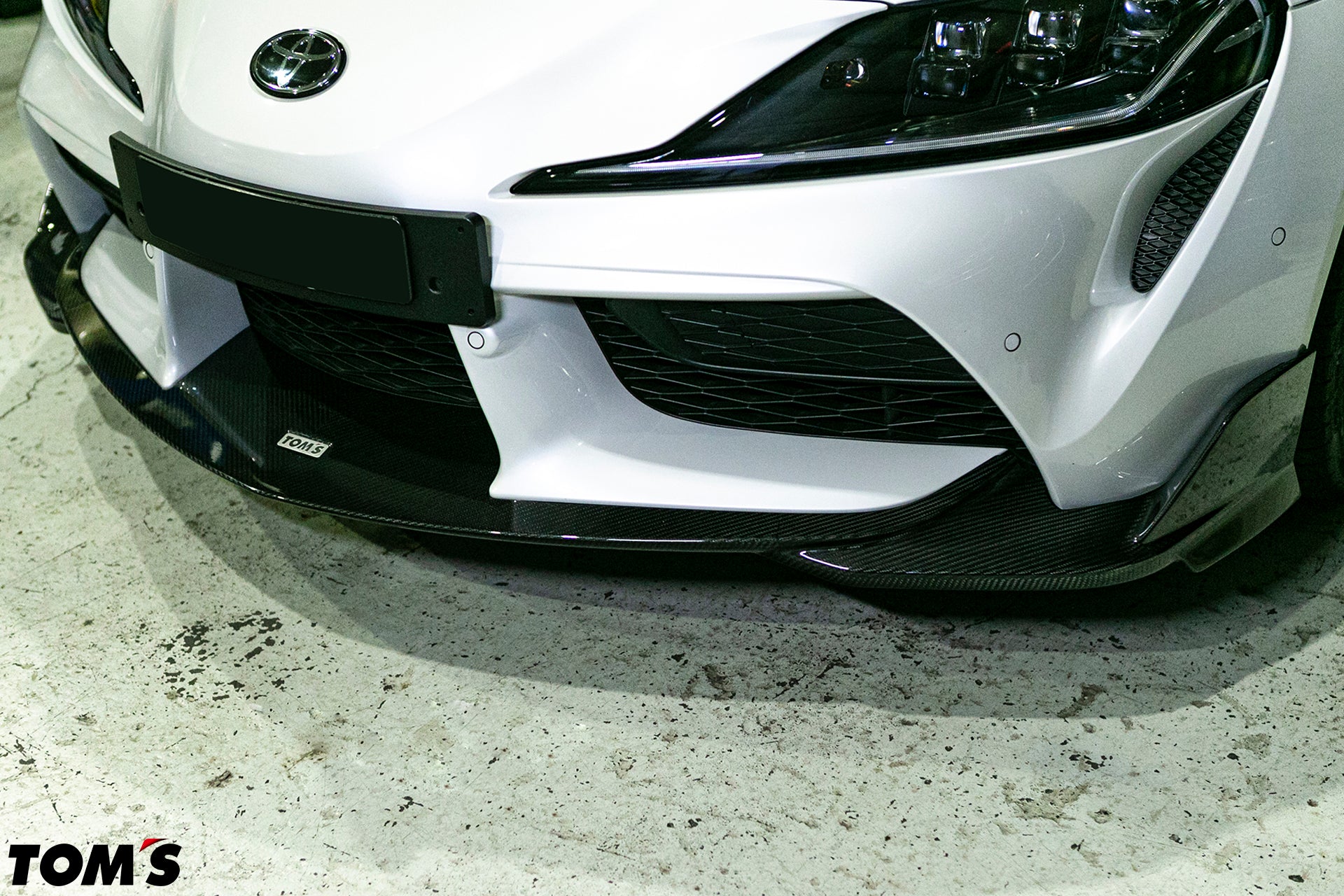 Toyota Supra (A90) Front Diffuser – toms racing australia