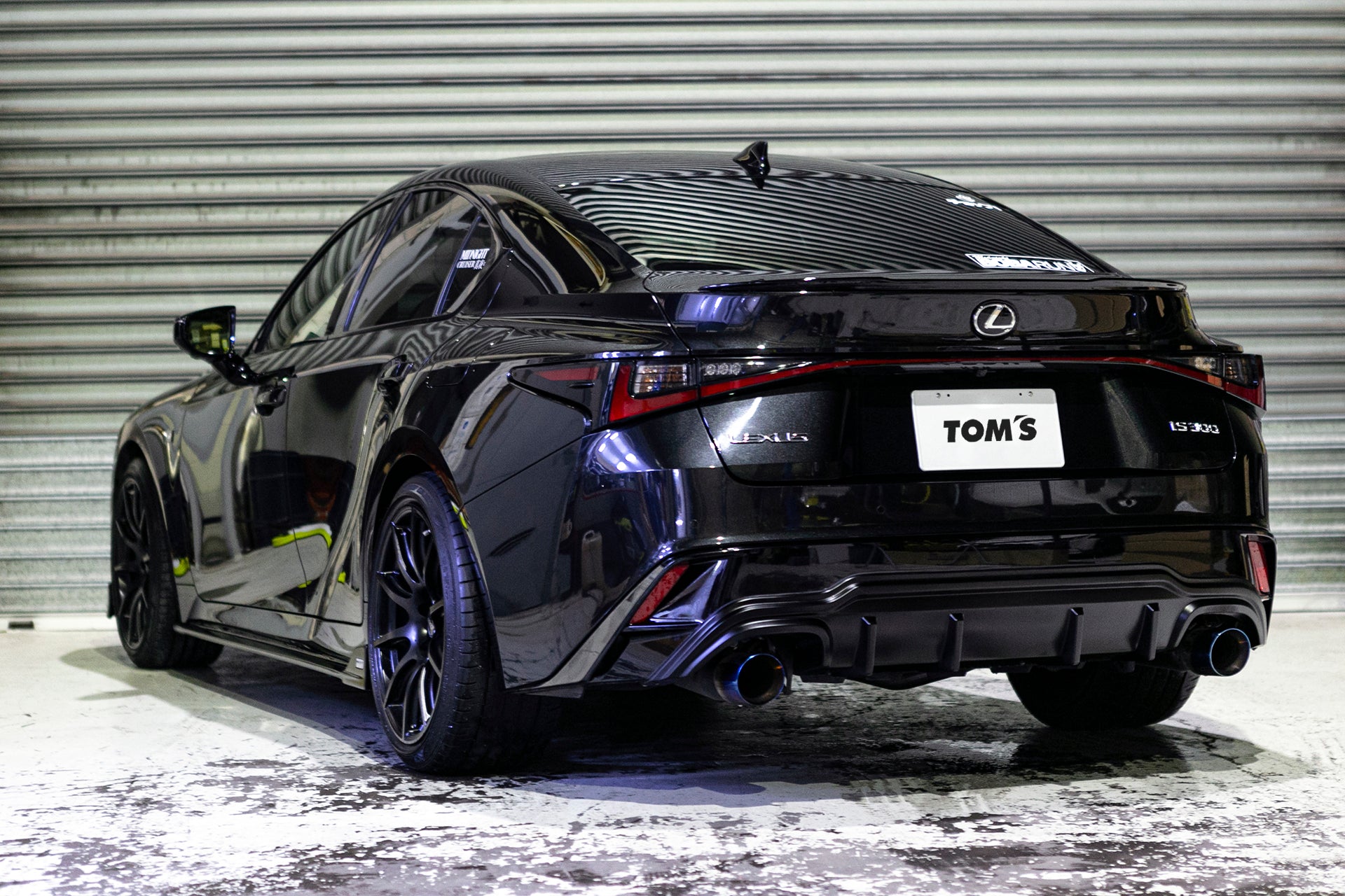 Lexus IS rear Diffuser – toms racing australia