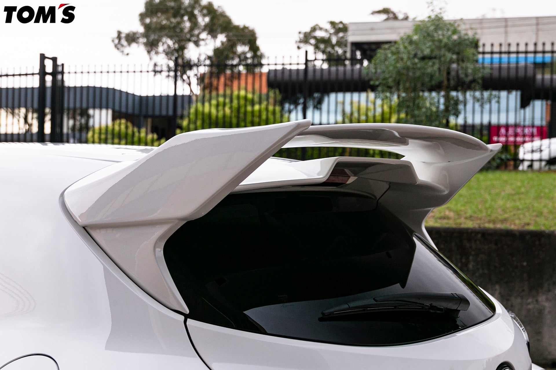 Toyota Racing Rear Wing GR Corolla Rear Wing **Unpainted** – toms racing australia