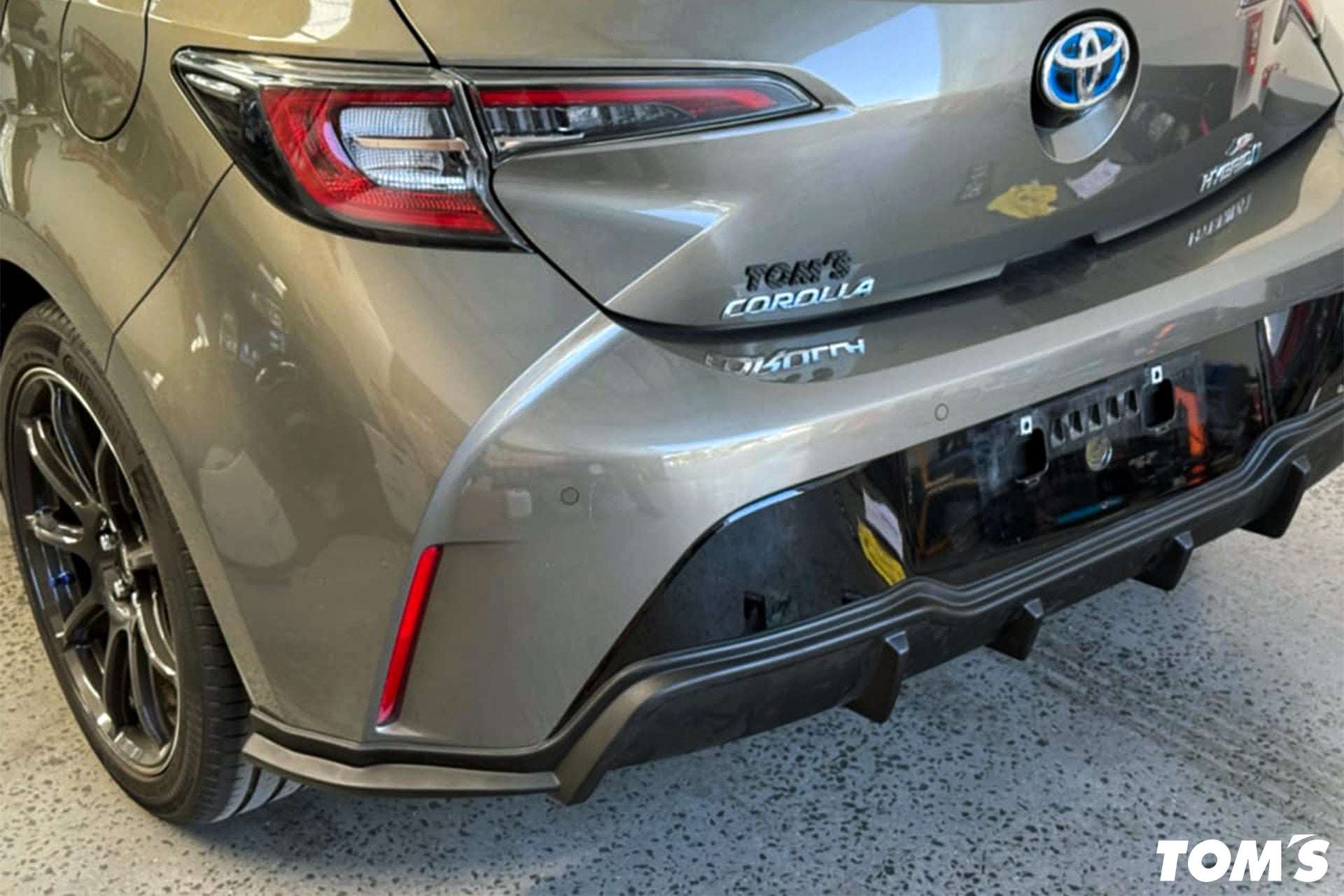 Toyota Corolla Rear Diffuser (Stock Exhaust) – toms racing australia