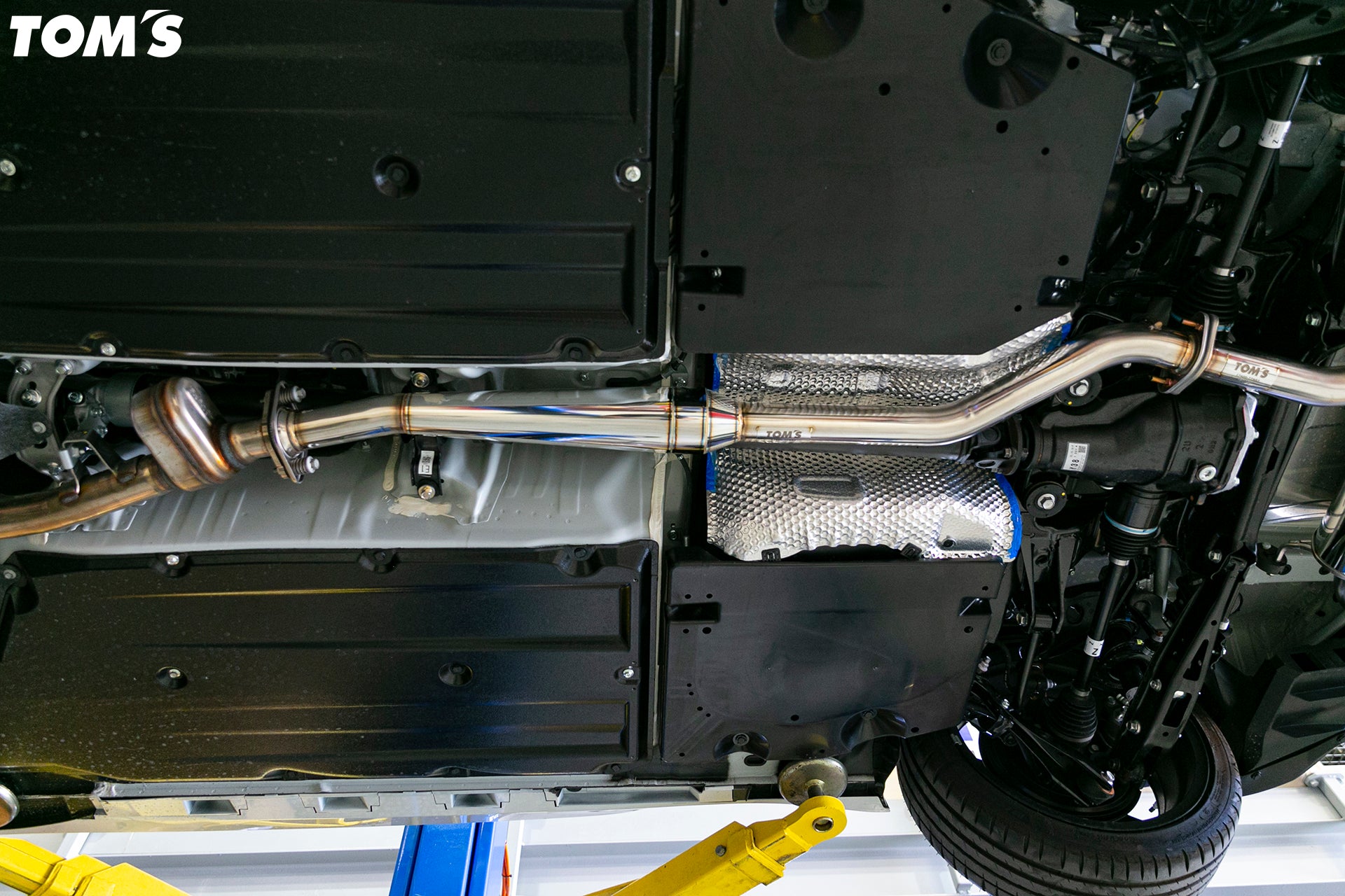 Toms Racing Dual Ti Tip Exhaust (Stock diffuser) – toms racing australia