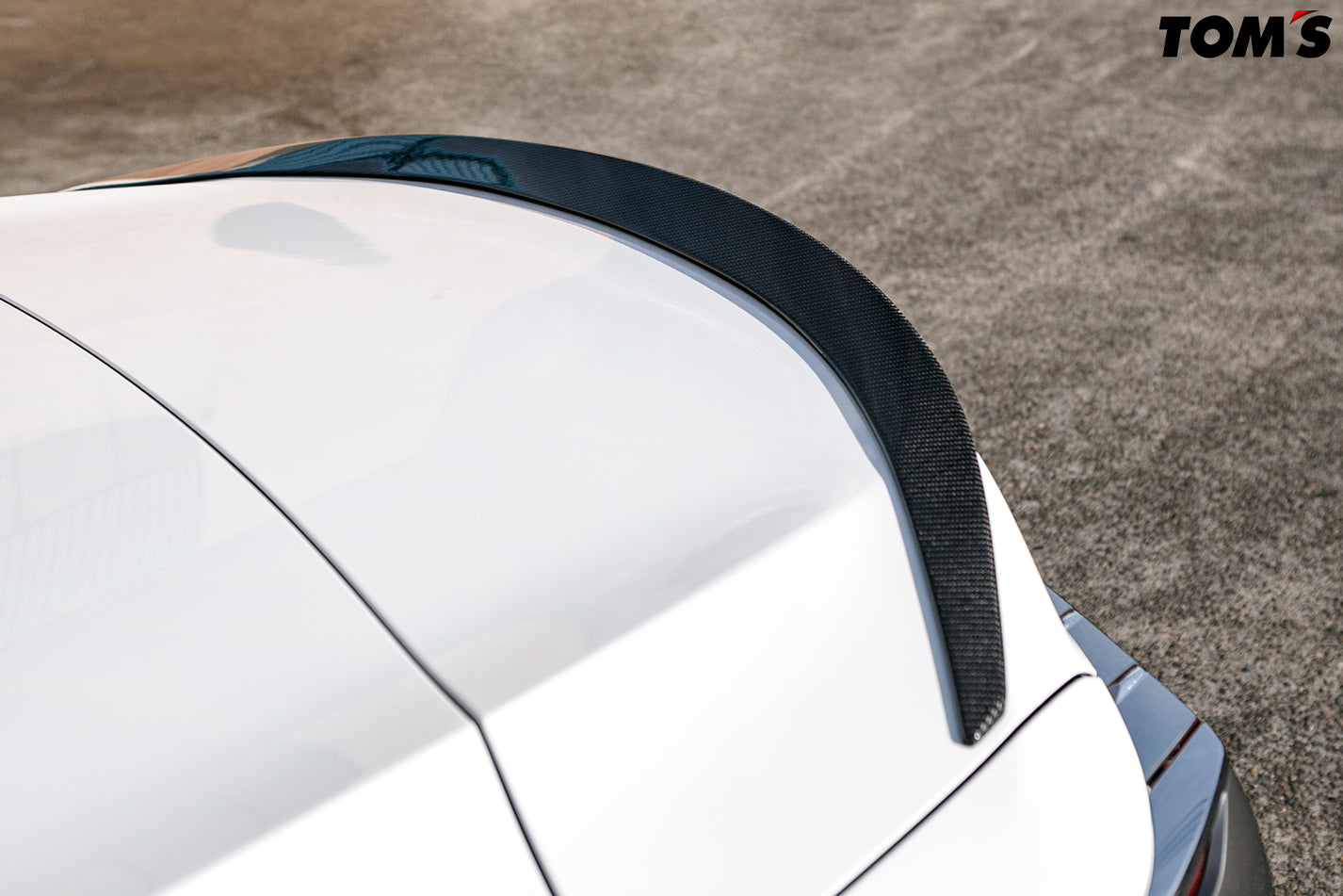 Lc500 Rear Spoiler LC500 Convertible Rear Trunk Spoiler – toms racing australia