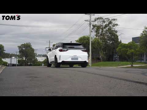 Toms Racing Barrel Exhaust for Lexus LBX RR