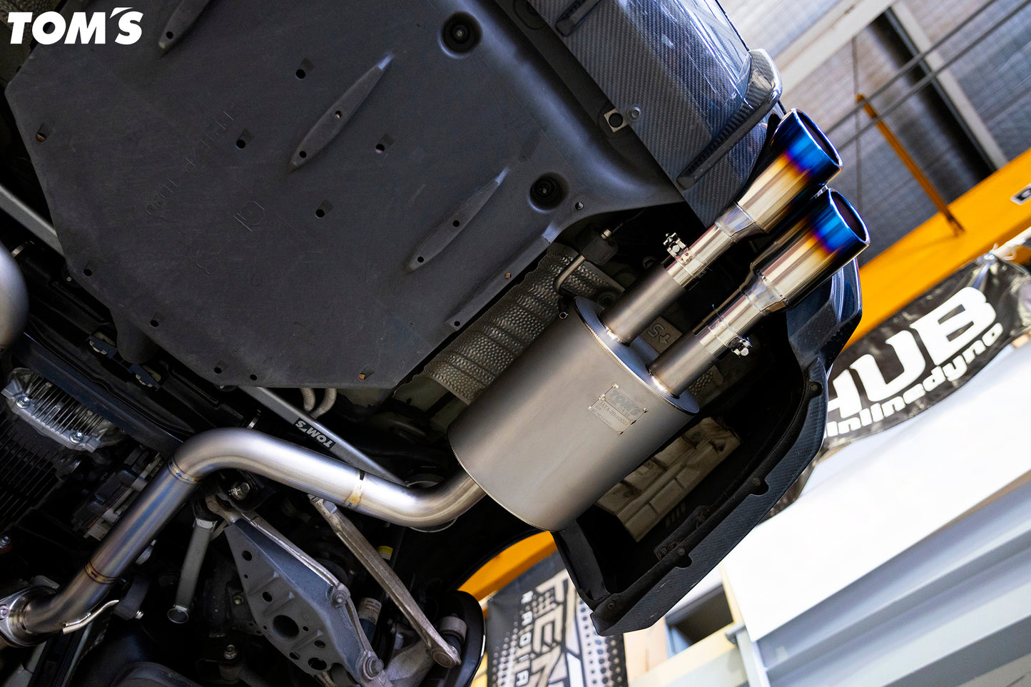 Toms Racing Full Titanium Axleback Exhaust For Lexus GSF