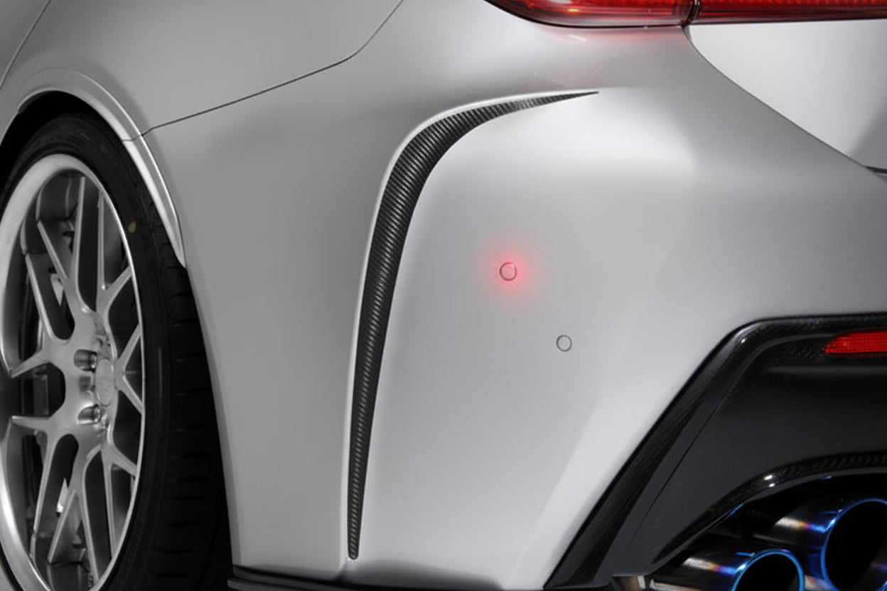 Toms Rear Bumper Carbon sheet for RCF