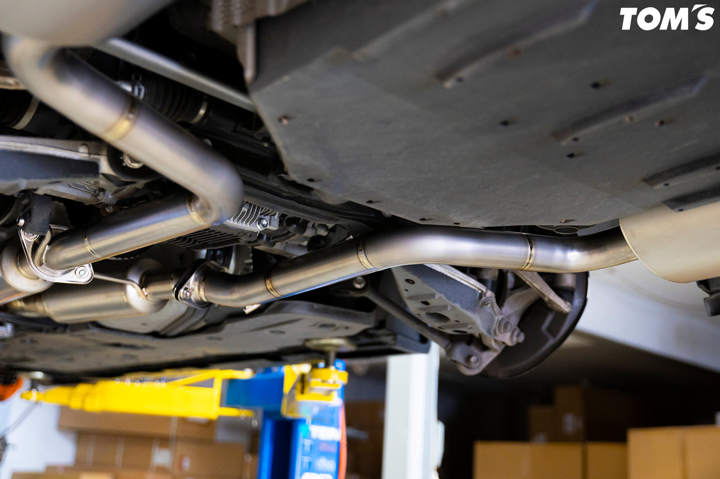 Toms Racing Full Titanium Axleback Exhaust For Lexus GSF