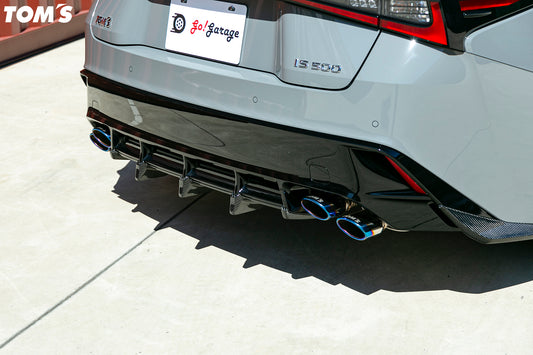 Tom's Barrel Quad Ti Tip Exhaust for IS500