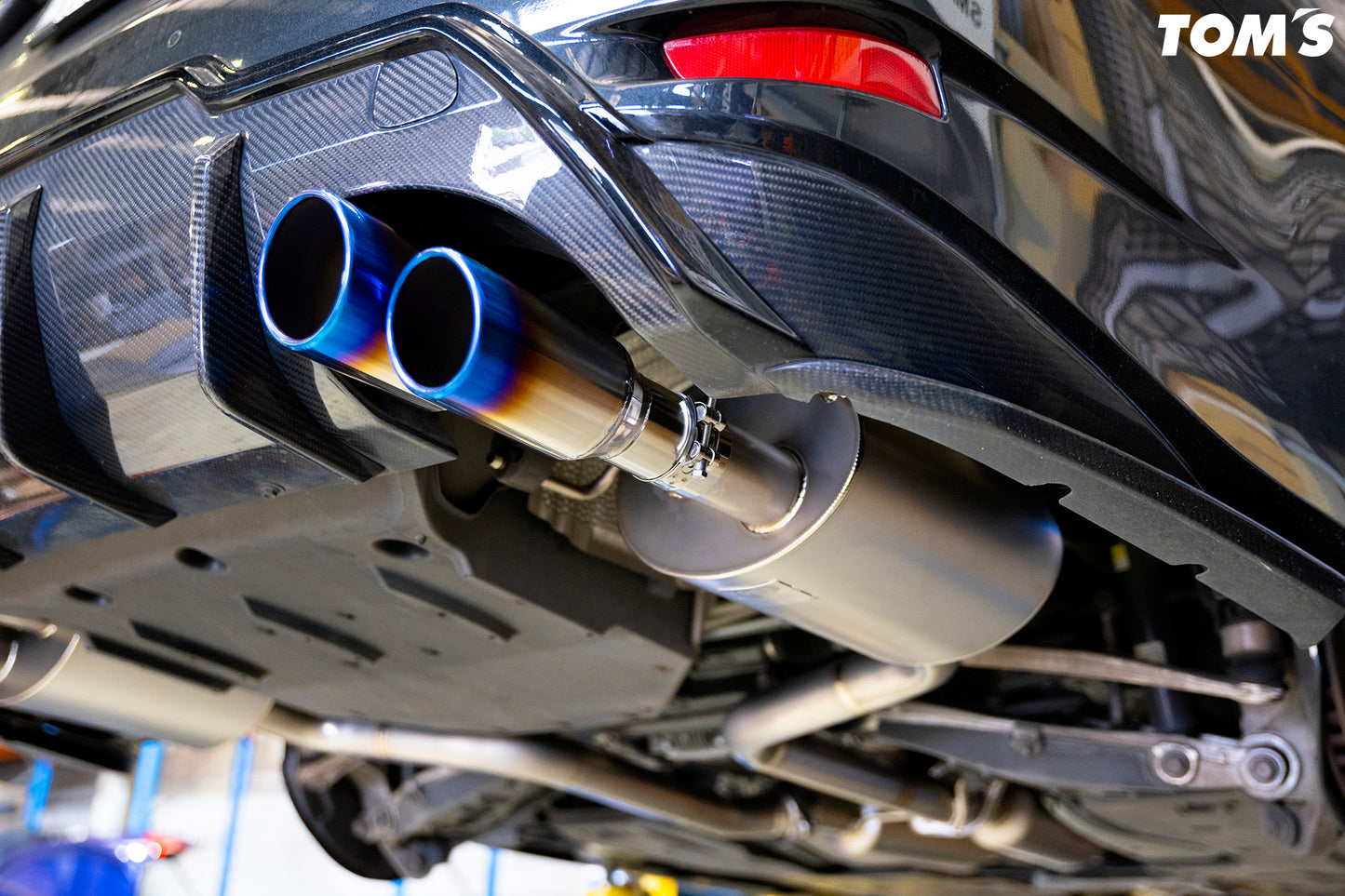 Toms Racing Full Titanium Axleback Exhaust For Lexus GSF