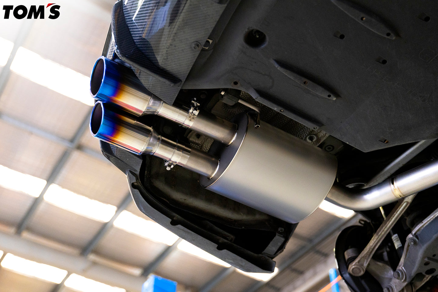 Toms Racing Full Titanium Axleback Exhaust For Lexus GSF