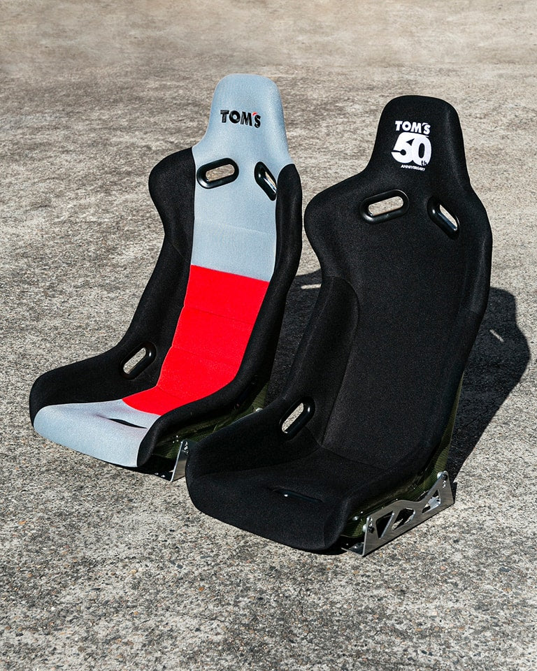 Toms Racing 50th Anniversary Limited Edition Bucket seats **Limited numbers**