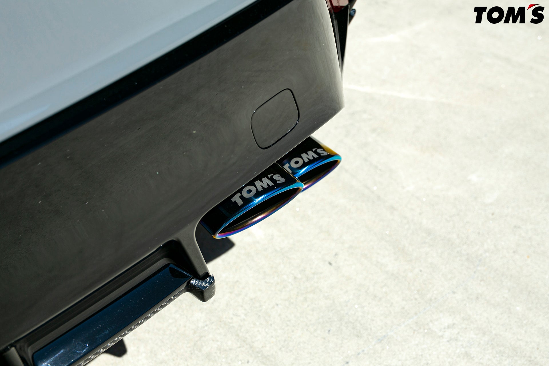 Tom's Barrel Quad Ti Tip Exhaust for IS500 – toms racing australia