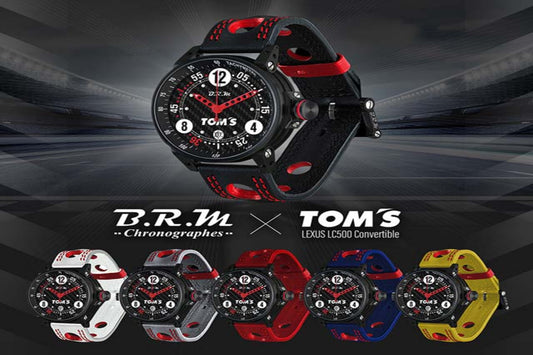 BRM x TOM'S collaboration watch **Made To Order**