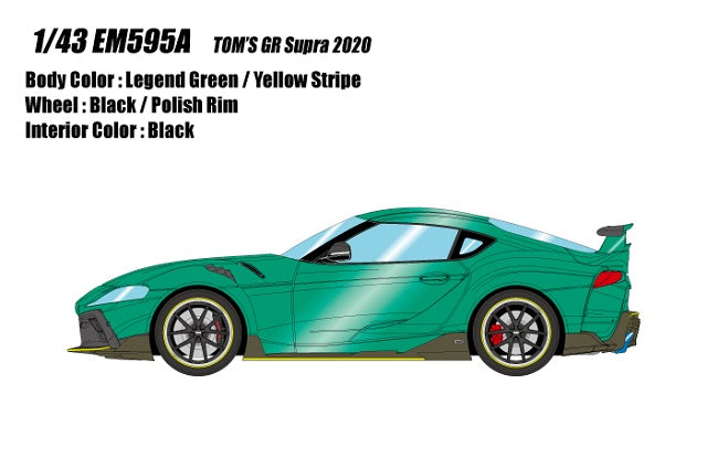 EIDOLON 1/43 TOM'S Supra 2020 – toms racing australia