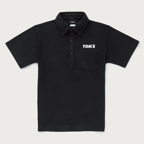 Toms Short Sleeve Polo Shirt (Black)